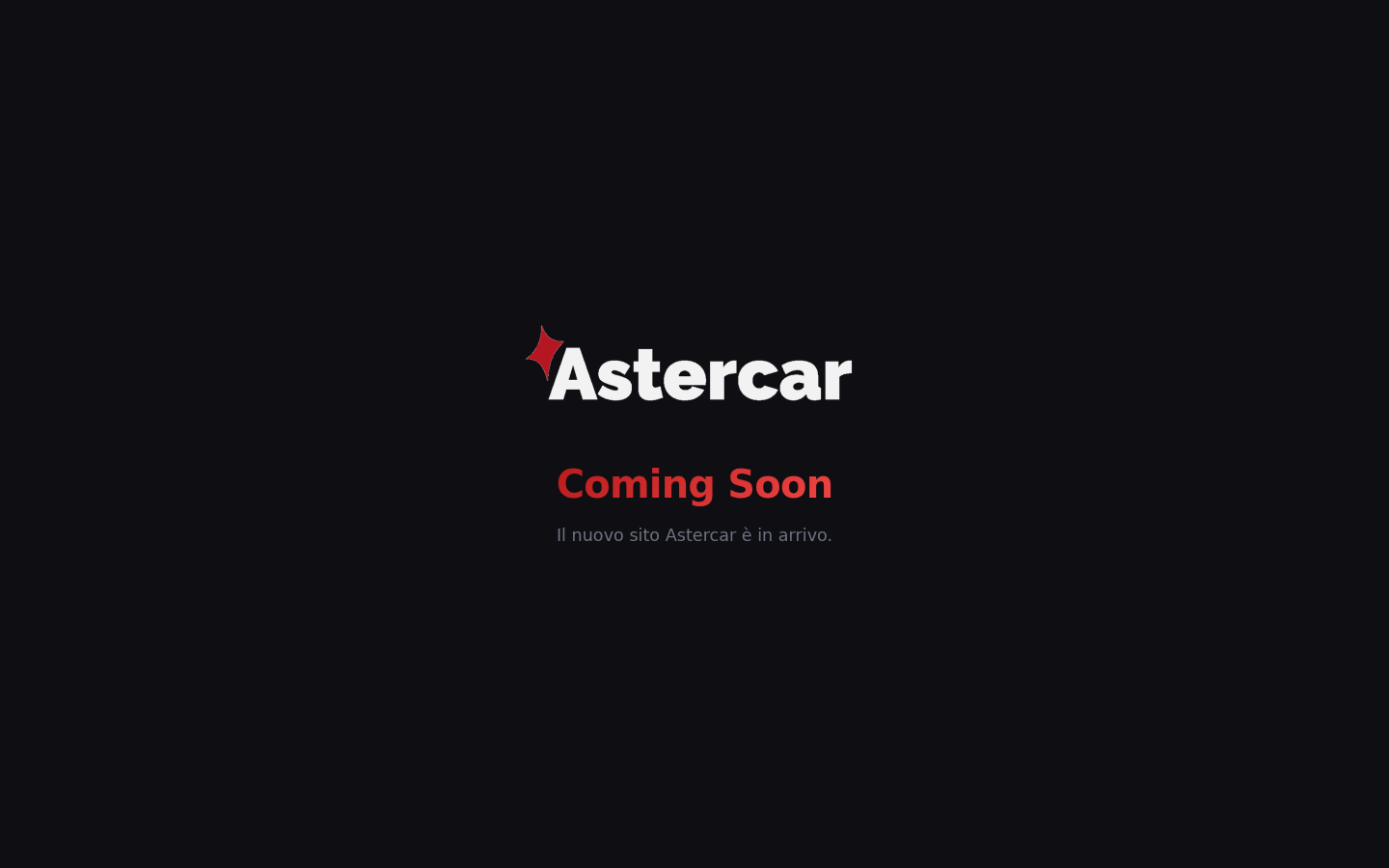 Screenshot Astercar S.r.l.